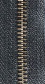 Reißverschluss teilbar bronze YKK 50 - 80 cm