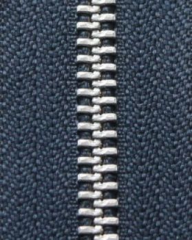 Wendereißverschluss teilbar Metall 25 - 80 cm