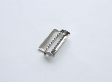 Versteller 20 mm silber metall
