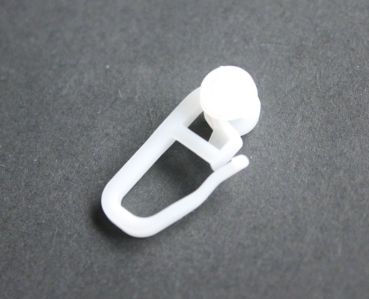 Preview: Gardinenröllchen für U-Laufschienen