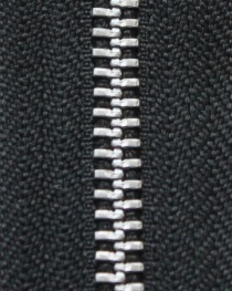 Wendereißverschluss teilbar Metall 25 - 80 cm