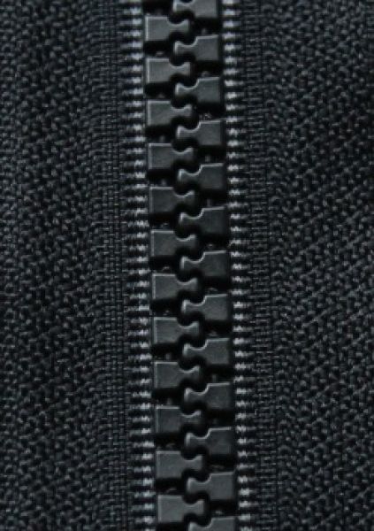 Reißverschluss teilbar 8 mm extra grobe Rippe von YKK / 60 - 80 cm / 3 Farben