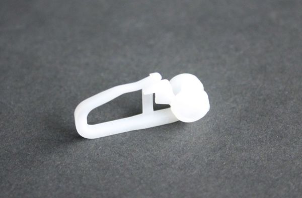 Gardinenröllchen für U-Laufschienen