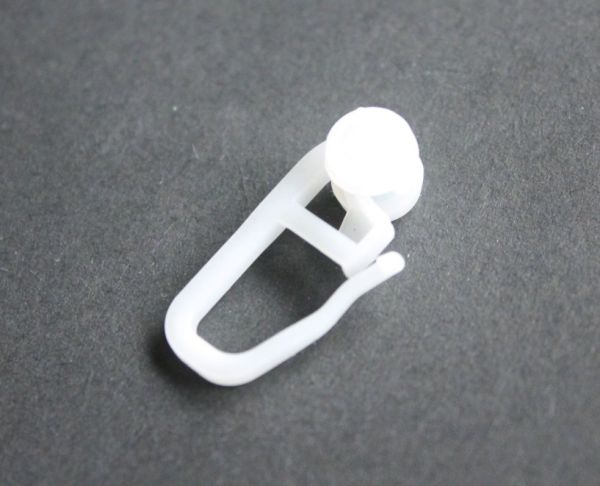 Gardinenröllchen für U-Laufschienen