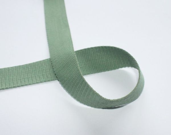Gurtband 3 cm - schilf - 100 % Baumwolle