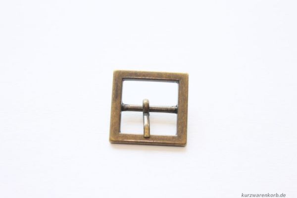 Gürtelschnalle 25 mm bronze